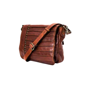 Spaghetti Women's Western Messenger Bag Brown Crossbody