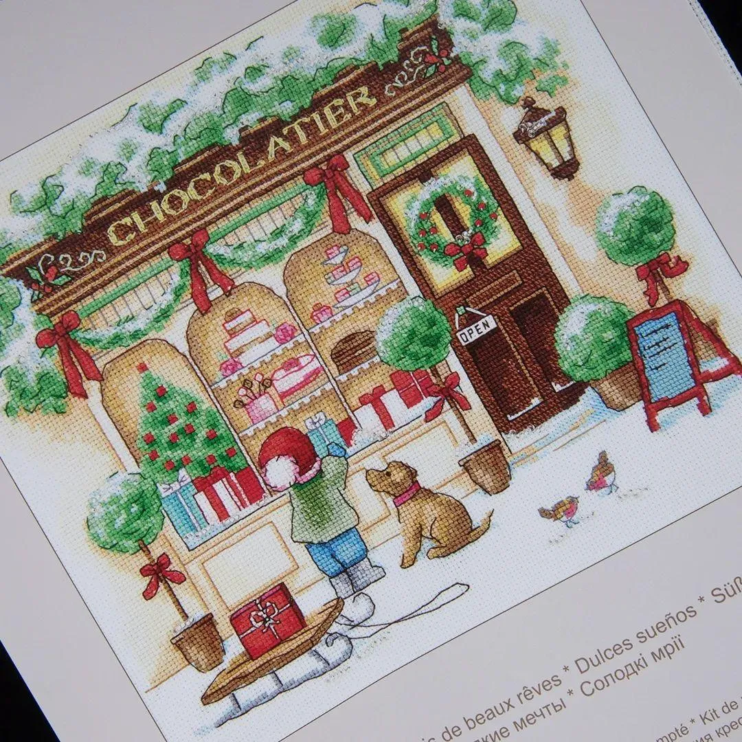 SWEET DREAMS, Counted Cross Stitch Kit, 16 count Aida, MOMENTOS MAGICOS (M-412)