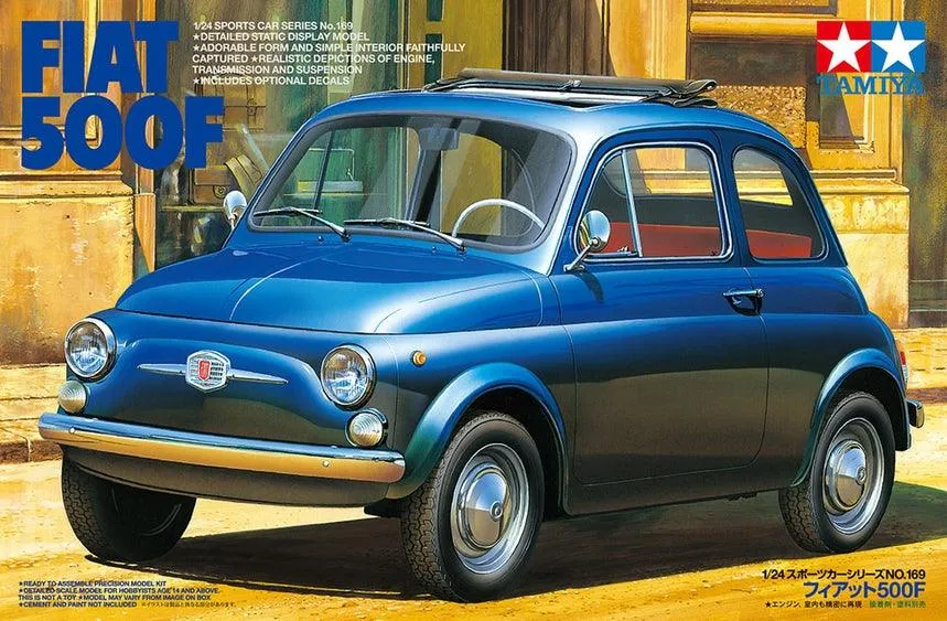 Tamiya 24169 Fiat 500F 1/24 Model Kit