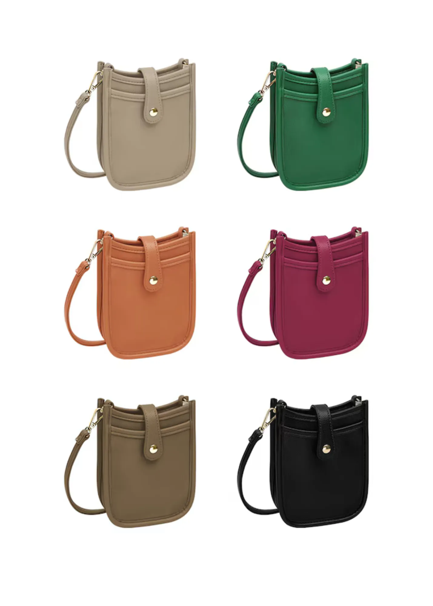 The Edit - City Shoulder Bag in Orange