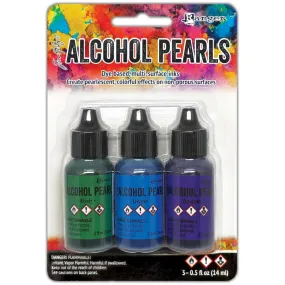 Tim Holtz Alcohol Ink Pearls Kits 3 pack - Kit #6