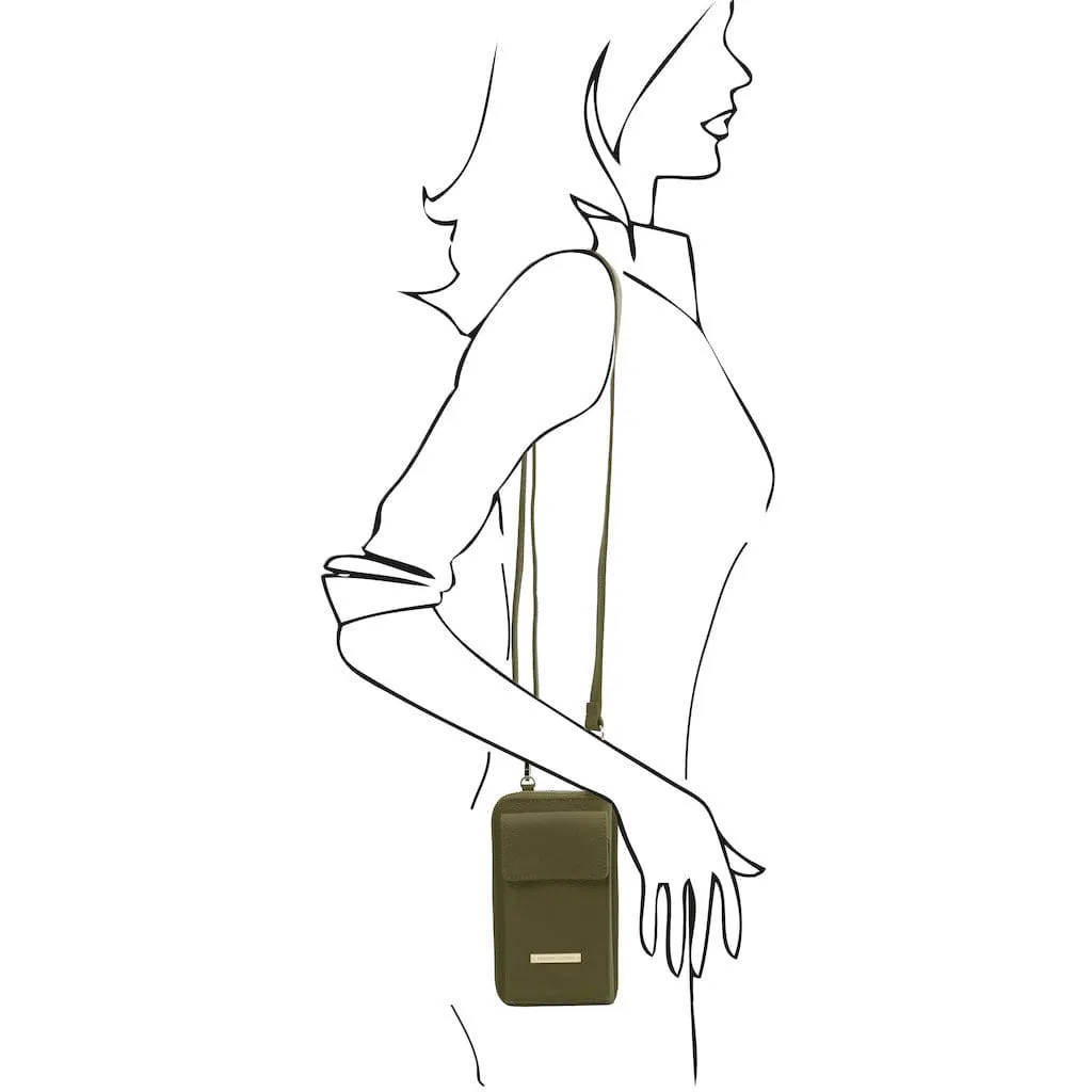 TL Bag - Leather wallet with strap - phone wallet | TL142323