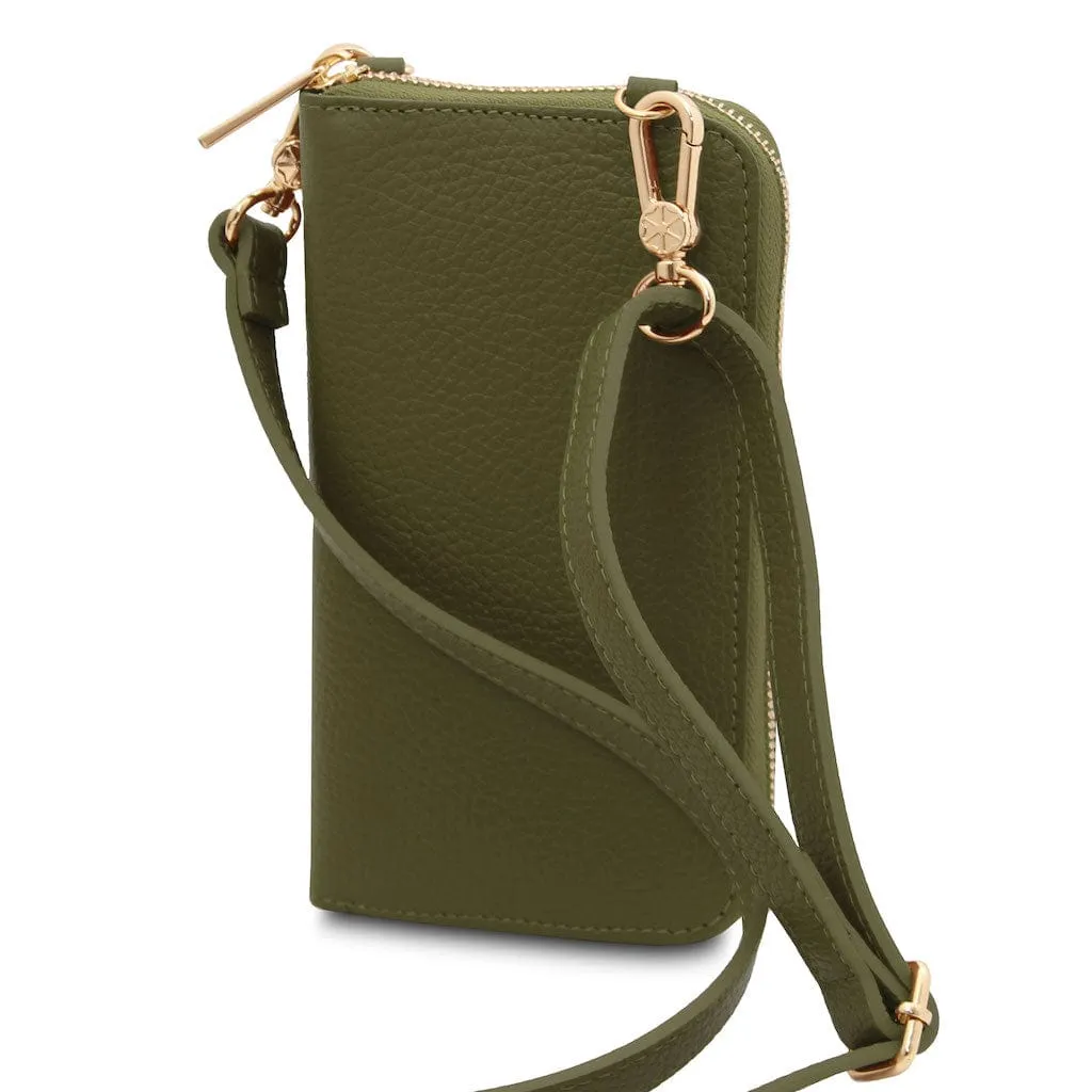 TL Bag - Leather wallet with strap - phone wallet | TL142323