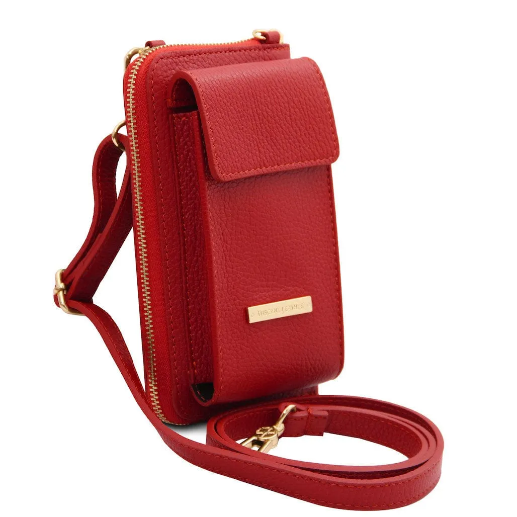 TL Bag - Leather wallet with strap - phone wallet | TL142323