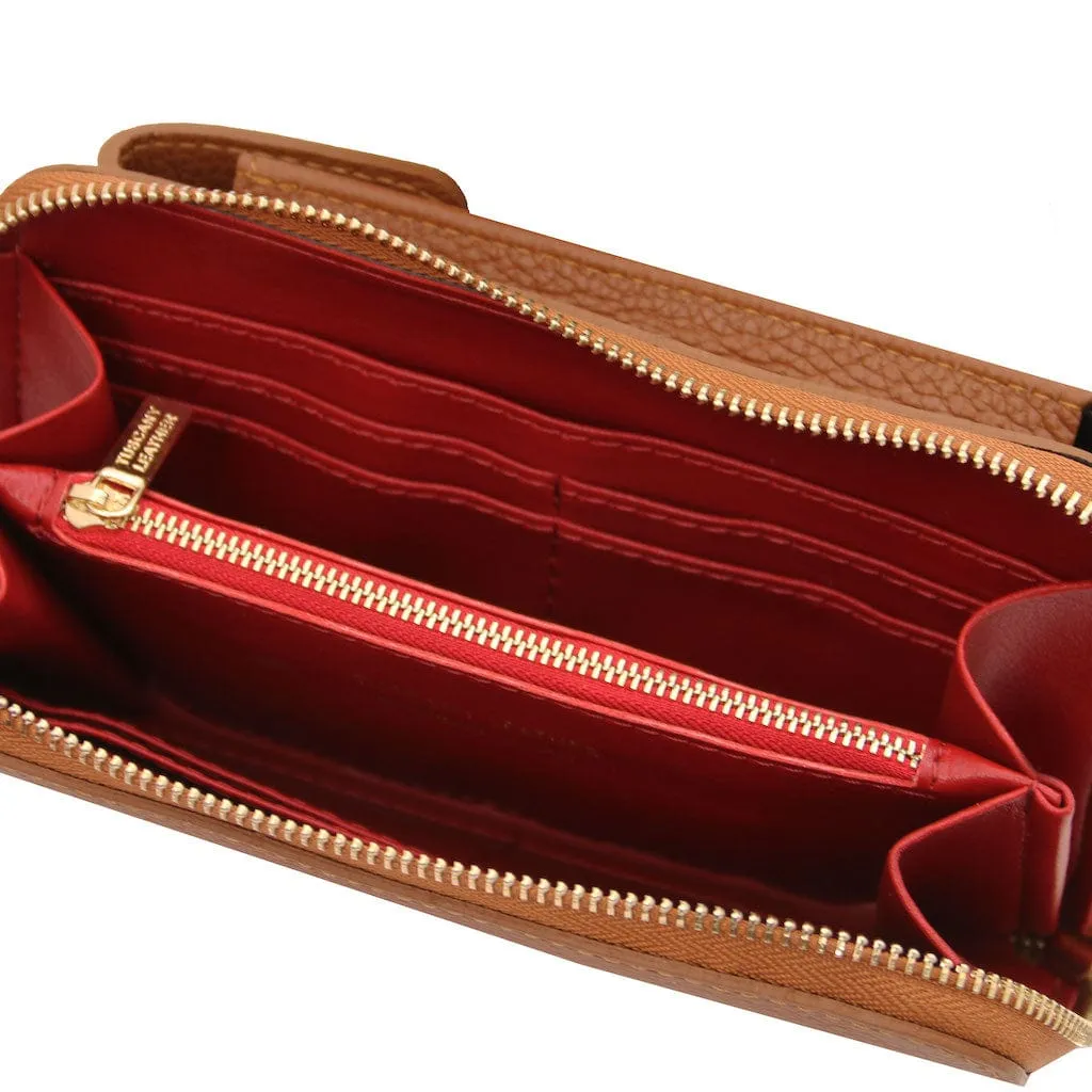 TL Bag - Leather wallet with strap - phone wallet | TL142323