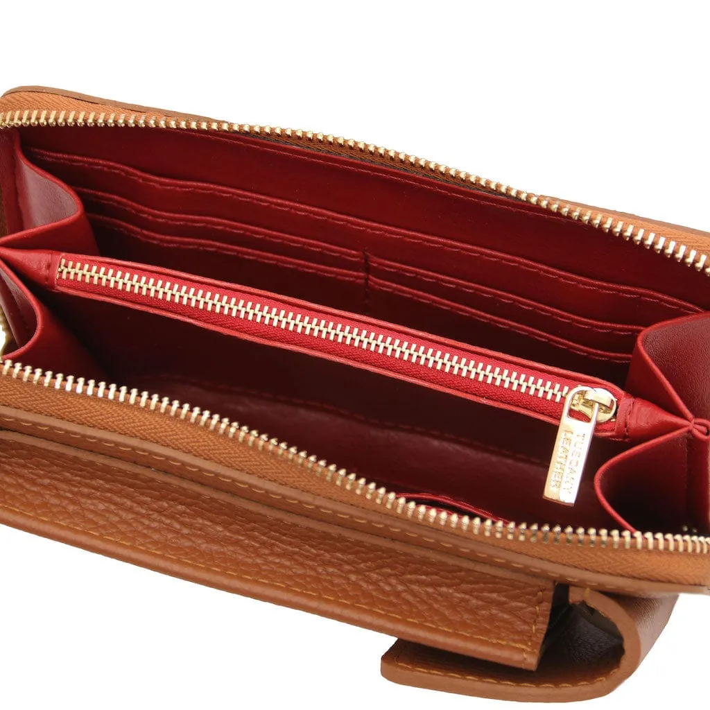 TL Bag - Leather wallet with strap - phone wallet | TL142323