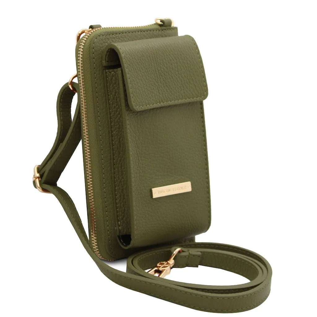TL Bag - Leather wallet with strap - phone wallet | TL142323