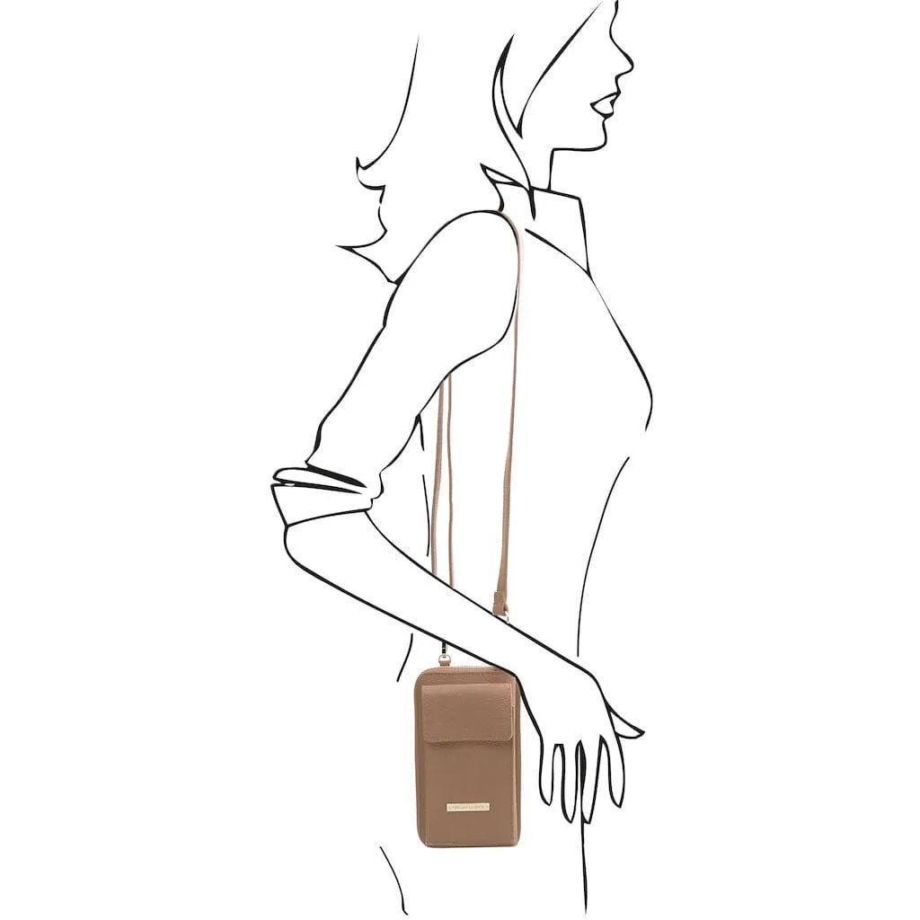 TL Bag - Leather wallet with strap - phone wallet | TL142323